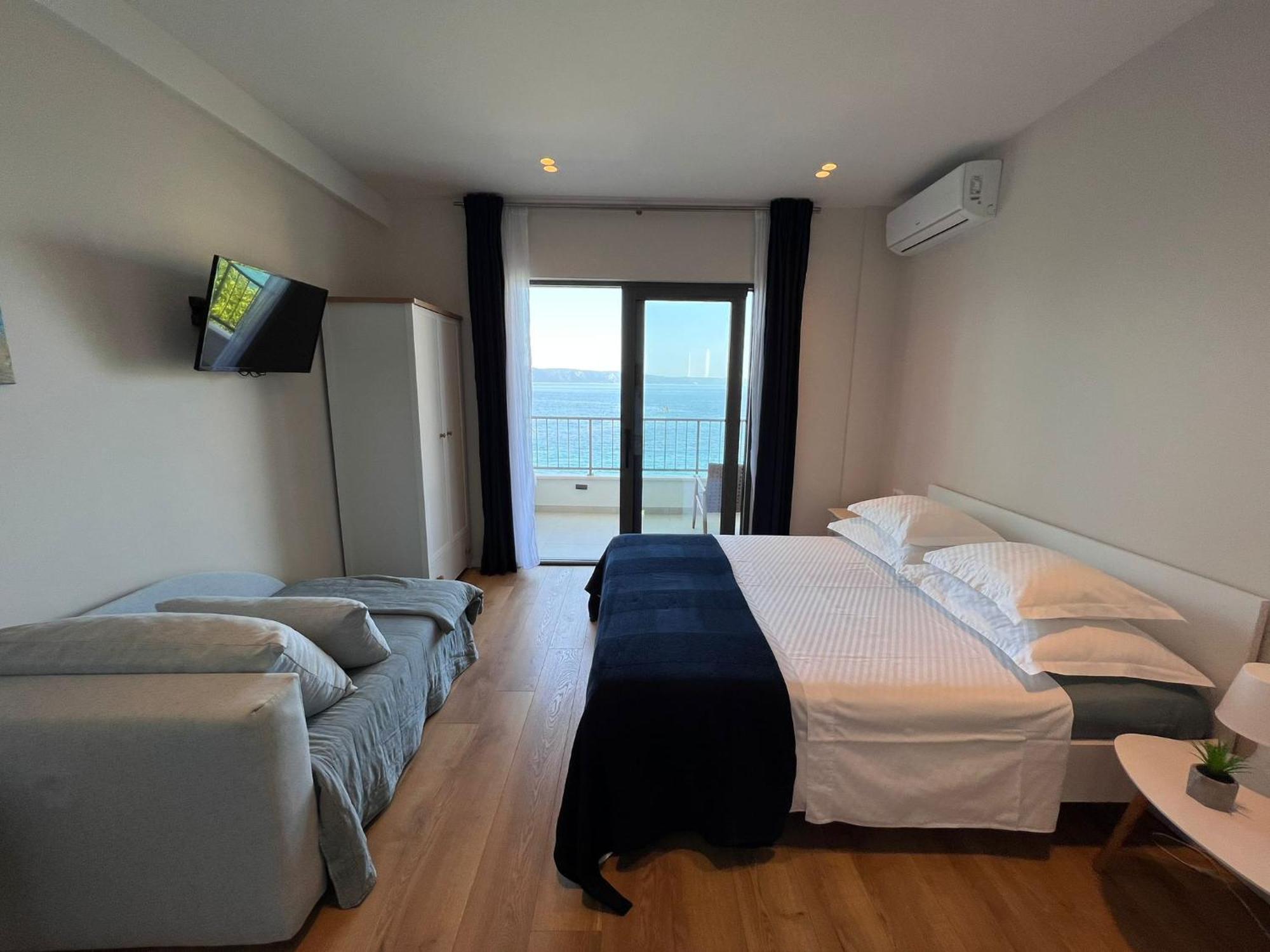 Beachfront Comfort Apartments Sinajko بودغورا المظهر الخارجي الصورة