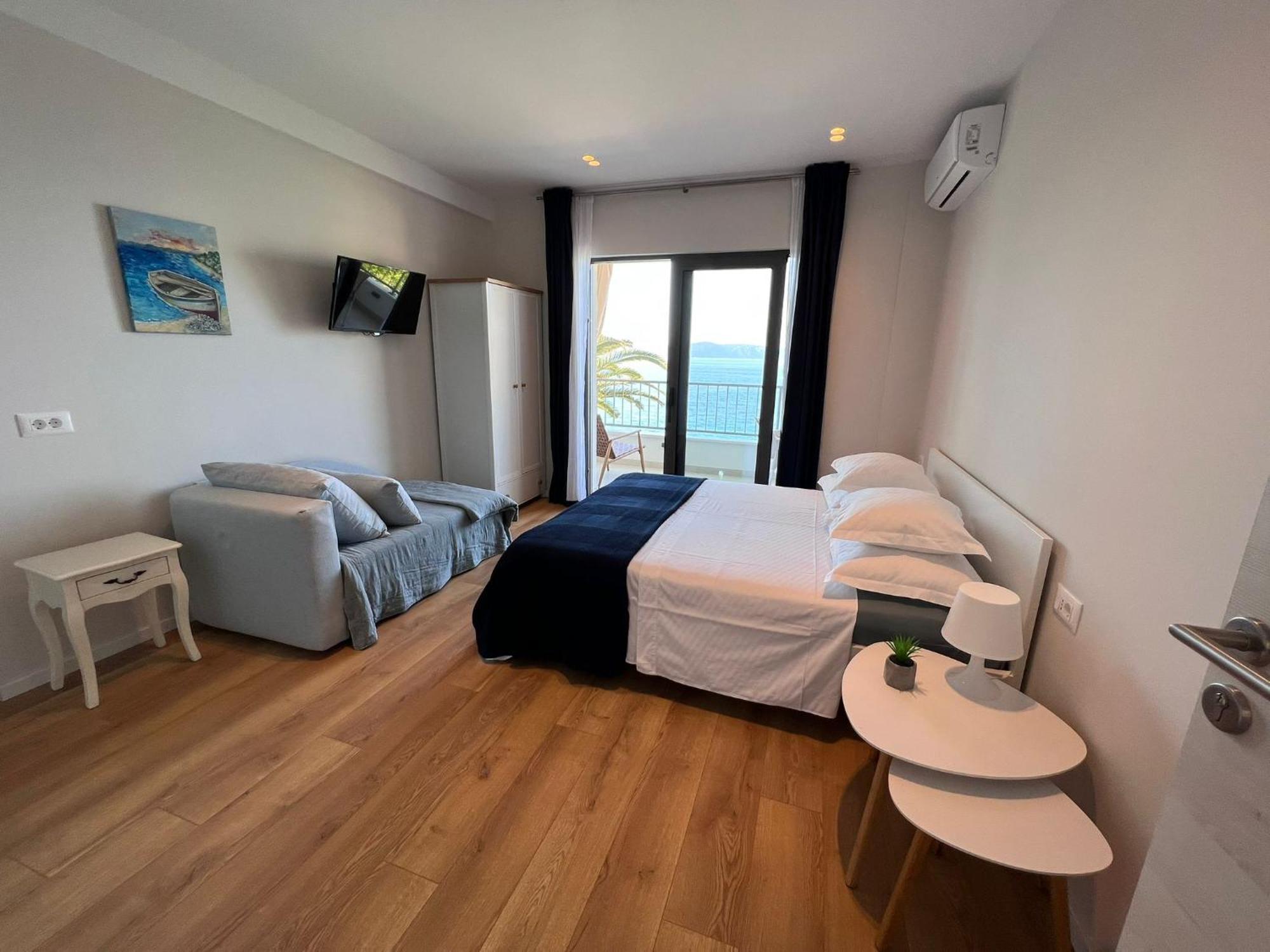 Beachfront Comfort Apartments Sinajko بودغورا المظهر الخارجي الصورة
