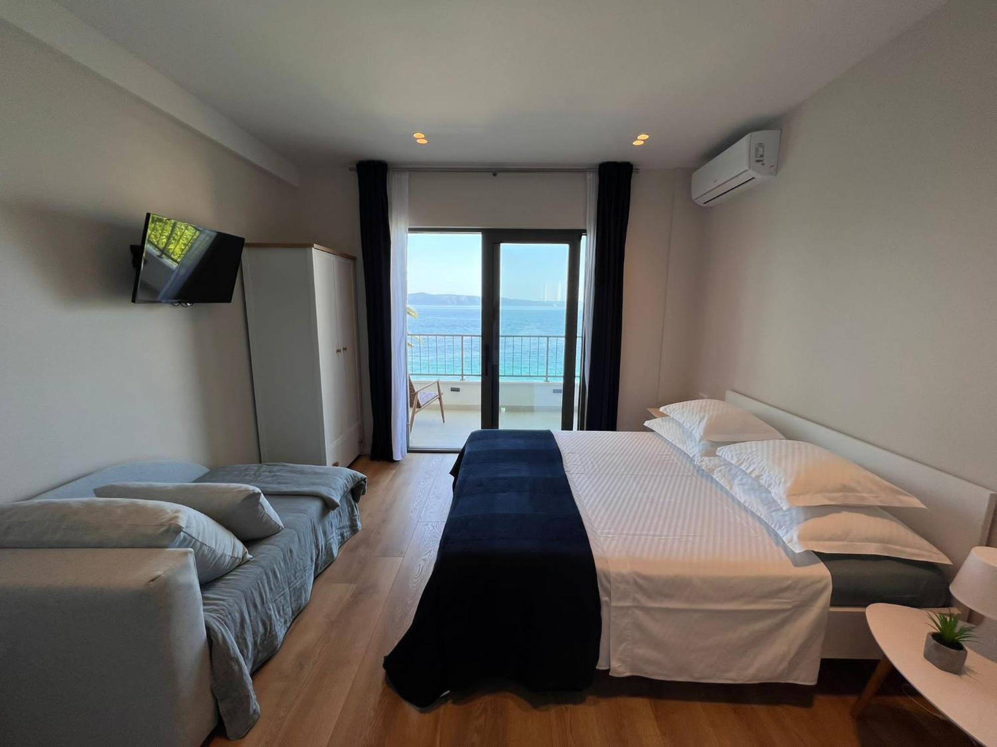 Beachfront Comfort Apartments Sinajko بودغورا المظهر الخارجي الصورة
