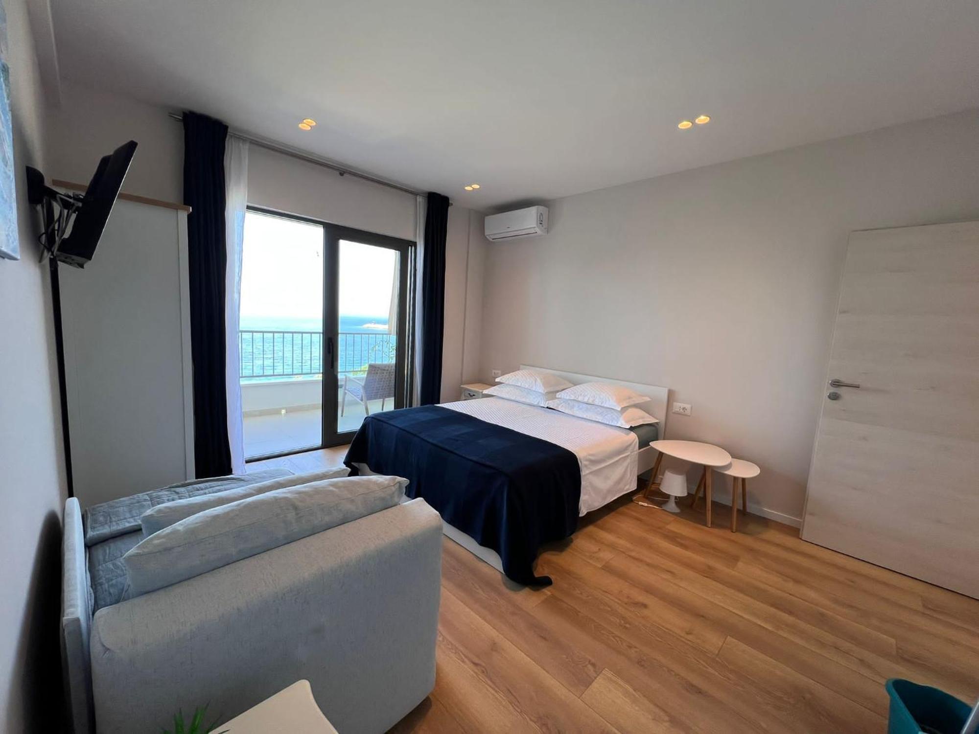 Beachfront Comfort Apartments Sinajko بودغورا المظهر الخارجي الصورة